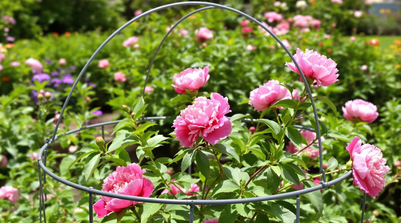 芍药花支架搭建教学